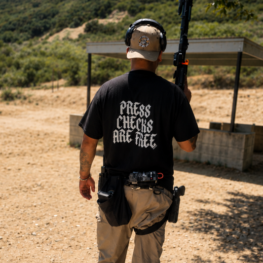 Press Checks Are Free — Tee