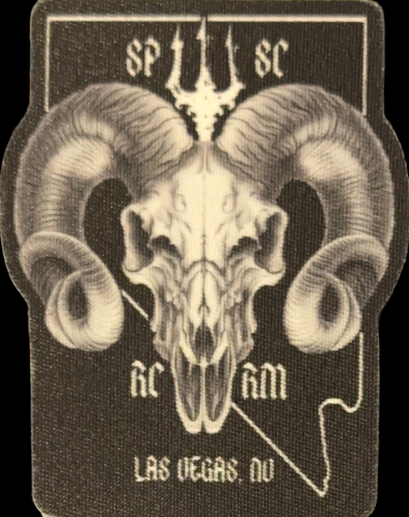 SPSC Logo Fabric Stickers (2.5” x 3”)