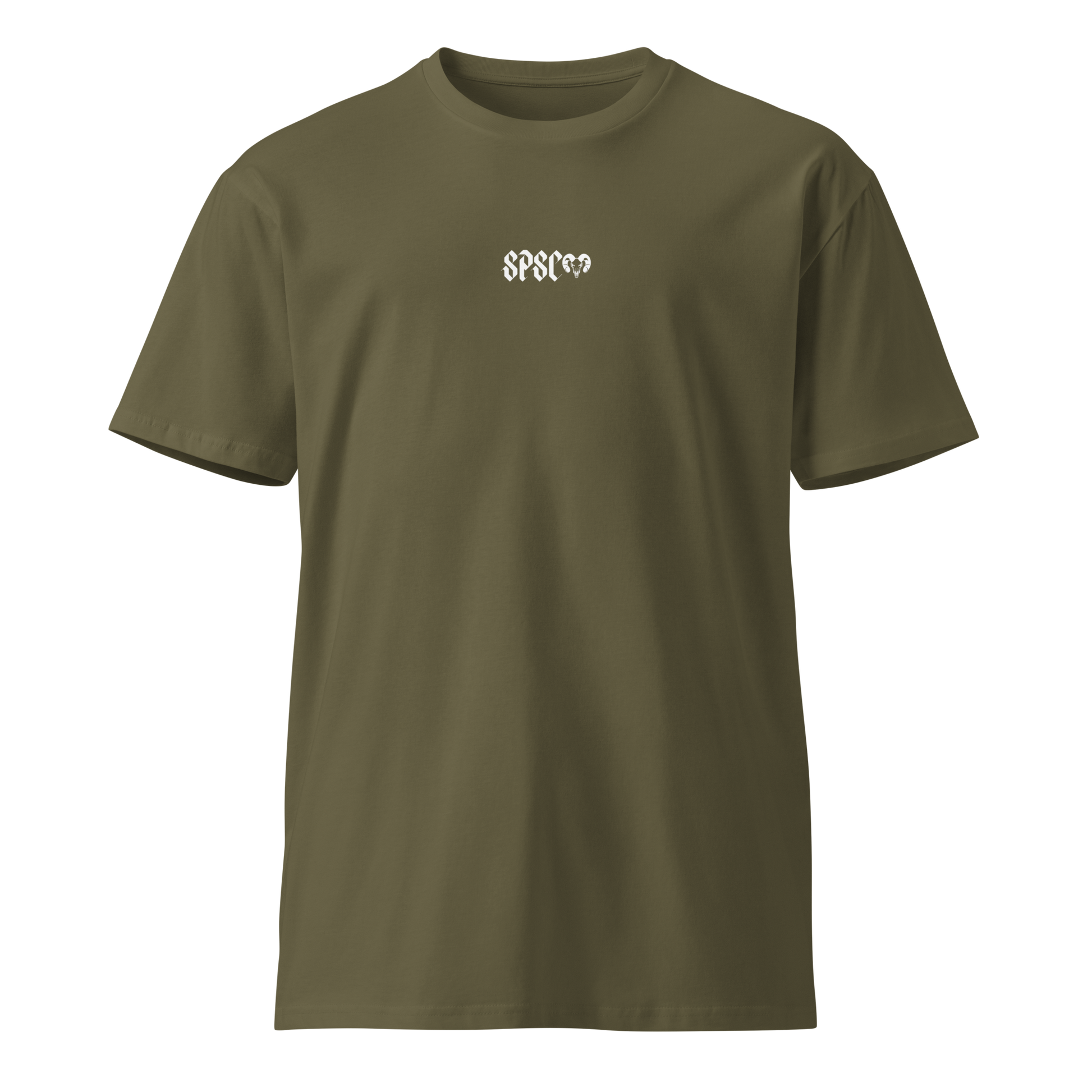 Redemption Day XX Event Tee in Army Green, front view — RCRM